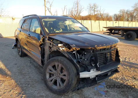 2021 Ford Explorer Xlt z USA, uszkodzony, nr VIN 1FMSK8DH0MGA67062